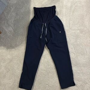 Large figs maternity scrub pants